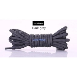 Lacet chaussure marche randonnée et montagne 150cm Gris foncé