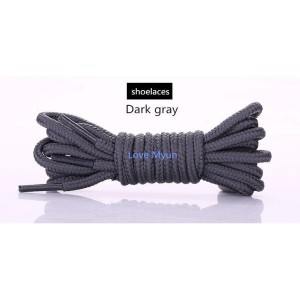 Lacet chaussure marche randonnée et montagne 150cm Gris foncé