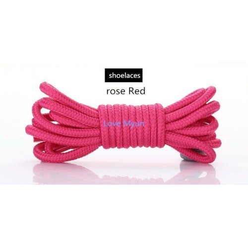 Lacet chaussure marche randonnée et montagne 150cm Rose rouge