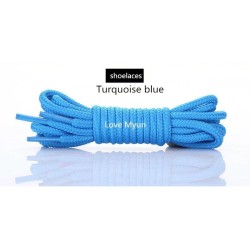 Lacet chaussure marche randonnée et montagne 150cm Turquoise Bleu