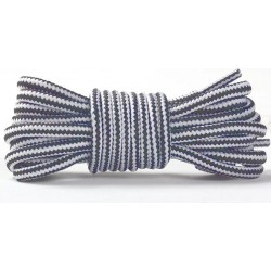 Lacet chaussure marche randonnée et montagne 150cm Blanc Gris