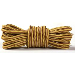 Lacet chaussure marche randonnée et montagne 150cm Jaune Brun
