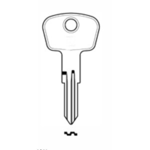 Clé AUDI profil W