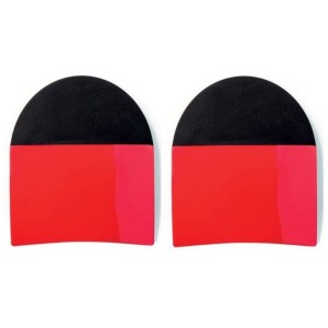 Talons rouges brillants pour chaussures Christian Louboutin