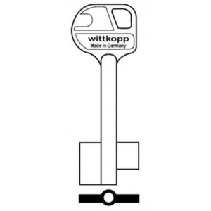 Clé  WITTKOPP CAVI double panneton petit modèle