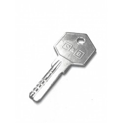 Clé T&B pour cylindre OXYLOC profil Y 6 chiffres