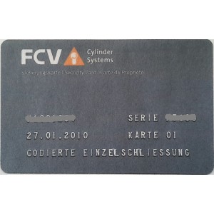  FCV Duplicata carte