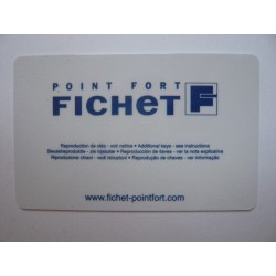 Carte de propriété fichet