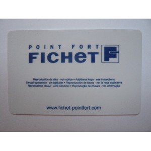 Carte de propriété fichet