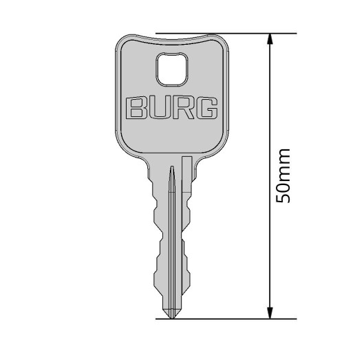 Clé EURO-LOCKS tubulaire Clé EURO-LOCKS tubulaire