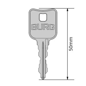 Clé BURG serie X