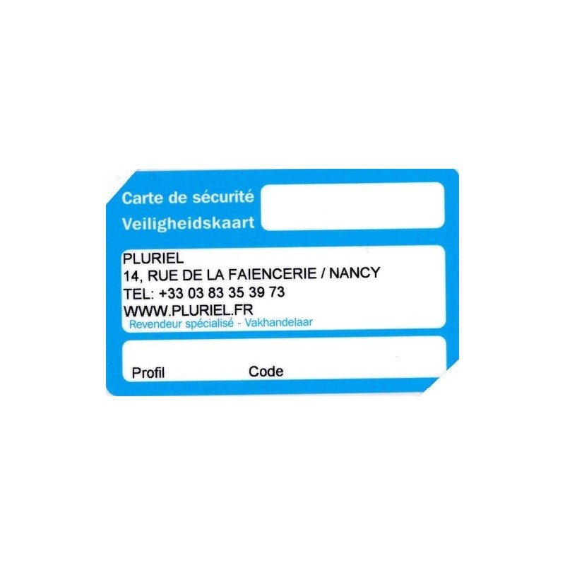 Duplicata de carte GERA