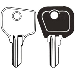 Peugeot Vachette-Commander des clés  Peugeot  104 , Copie de clé Peugeot  104  , Reproduction de clé Peugeot  104