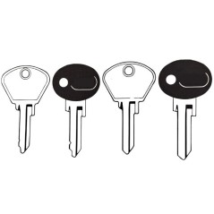 FIAT collection-Commander des clés Fiat de collection , Copie de clé Fiat collection , Reproduction de clé Fiat