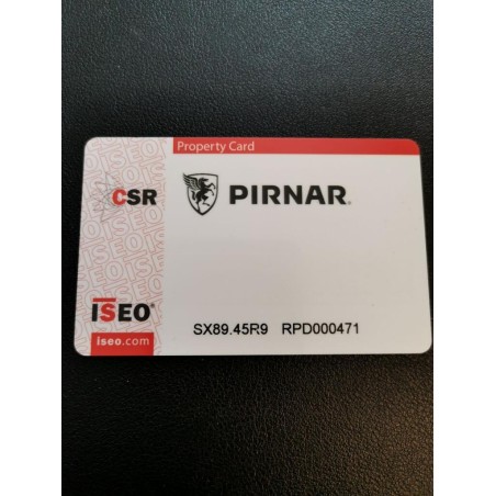 Clé ISEO CSR PIRNAR