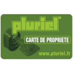 Carte de propriété Pluriel Duplicata