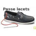 Passe lacets pour chaussure bateau