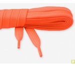 Lacet chaussure plat orange  120cm basket, sport