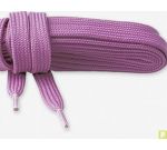 Lacet chaussure plat mauve 120cm basket, sport