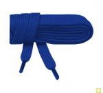 Lacet chaussure plat bleu cobalt 120cm basket, sport