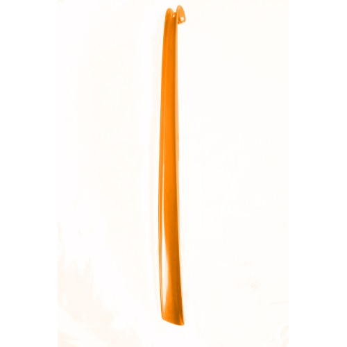 Chausse pied ergonomique en plastique 57cm orange perlé Chausse pied ergonomique en plastique 57cm orange perlé