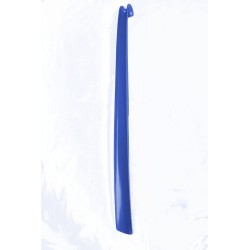 Chausse pied ergonomique en plastique 57cm bleu foncé perlé