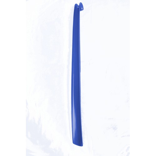 Chausse pied ergonomique en plastique 57cm bleu foncé perlé Chausse pied ergonomique en plastique 57cm bleu foncé perlé