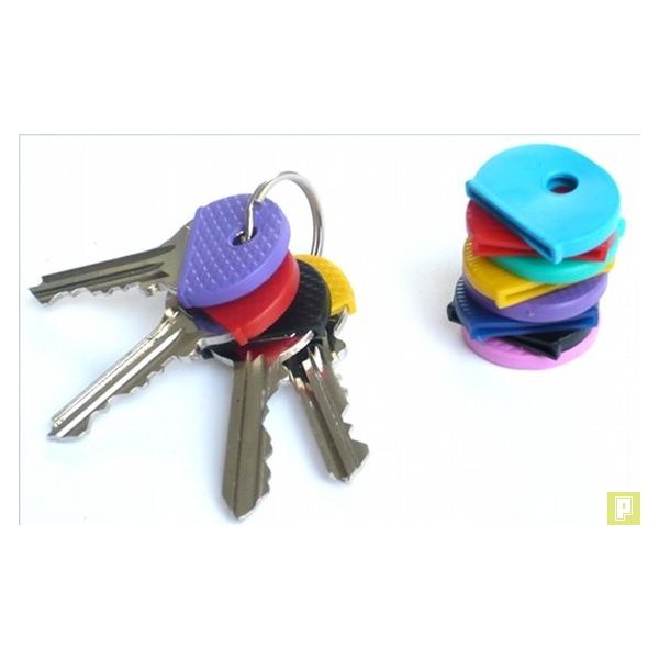 Capuchon Couvre têtes de clés - lot de 10 coloris assortis