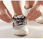 Lacets élastiques pour chaussures 65 cm blanc