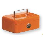 Coffret à monnaie, Caissette multi usages métallique CKS167 Orange
