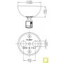 Serrure anti-effraction pour portes de véhicules utilitaires, camping car, caravanes...