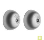 Serrure anti-effraction pour portes de véhicules utilitaires, camping car, caravanes...LOT de 2 même clé