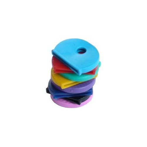 Capuchon Couvre têtes de clés - lot de 10 coloris assortis