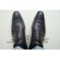 Lacets pour chaussures fins cirés 75cm - Marron foncé Lacets pour chaussures fins cirés 75cm - Marron foncé