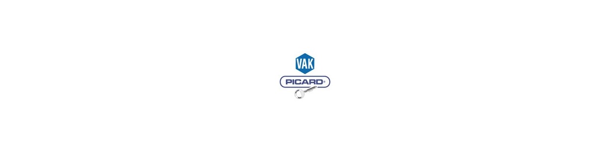 Clé PICARD: Commander des clés PICARD, Reproduction de clef PICARD, copie clés PICARD, Prix clé PICARD