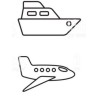 clés pour bateau et avion